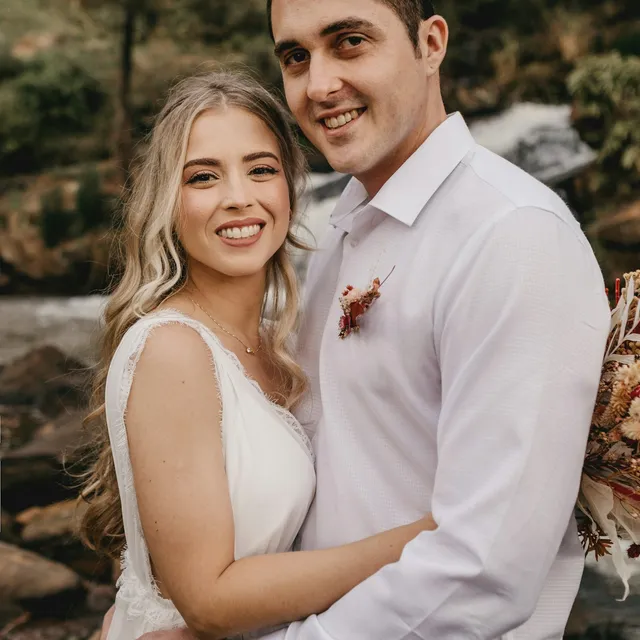 Exempel på fotografiet kunden laddar upp